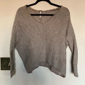Free people off the shoulder sweater